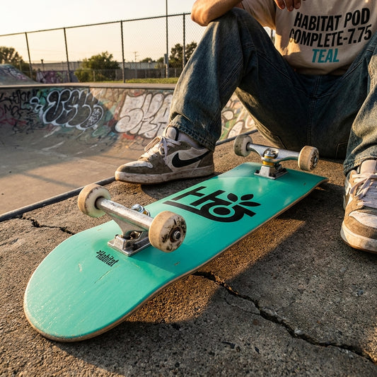 Your Sanctuary on Wheels: The HABITAT POD COMPLETE-7.75 TEAL Story — SPARX Board Co.