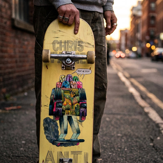 Hugging the Pavement: The Anti Hero // Pfanner Deck Message — SPARX Board Co.