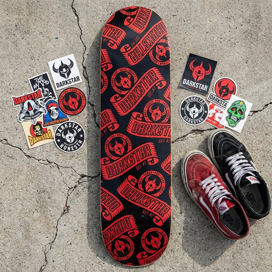 Unpacking the Arc: What 'Darkstar Arc Deck - 8.0 Red' Means — SPARX Board Co.