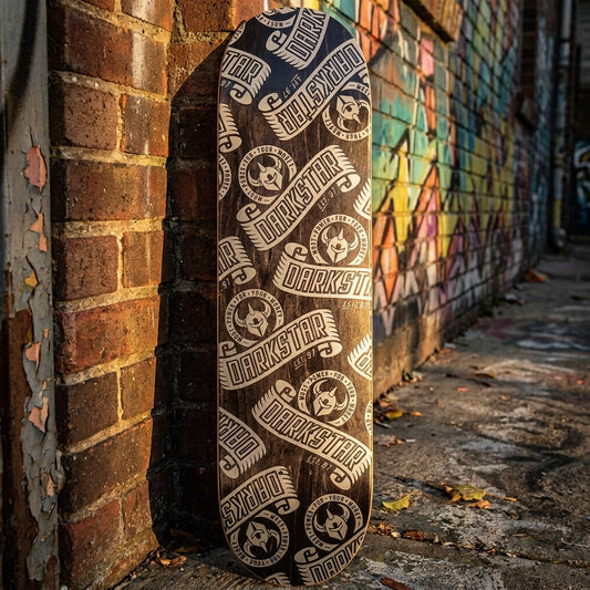 The Darkstar Arc: Riding Life's Curves on the 8.25 Silver Deck — SPARX Board Co.