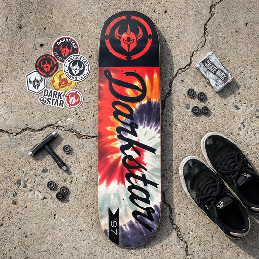 Darkstar Contra Deck 8.37 Red: Ride the Message, Land the Trick — SPARX Board Co.