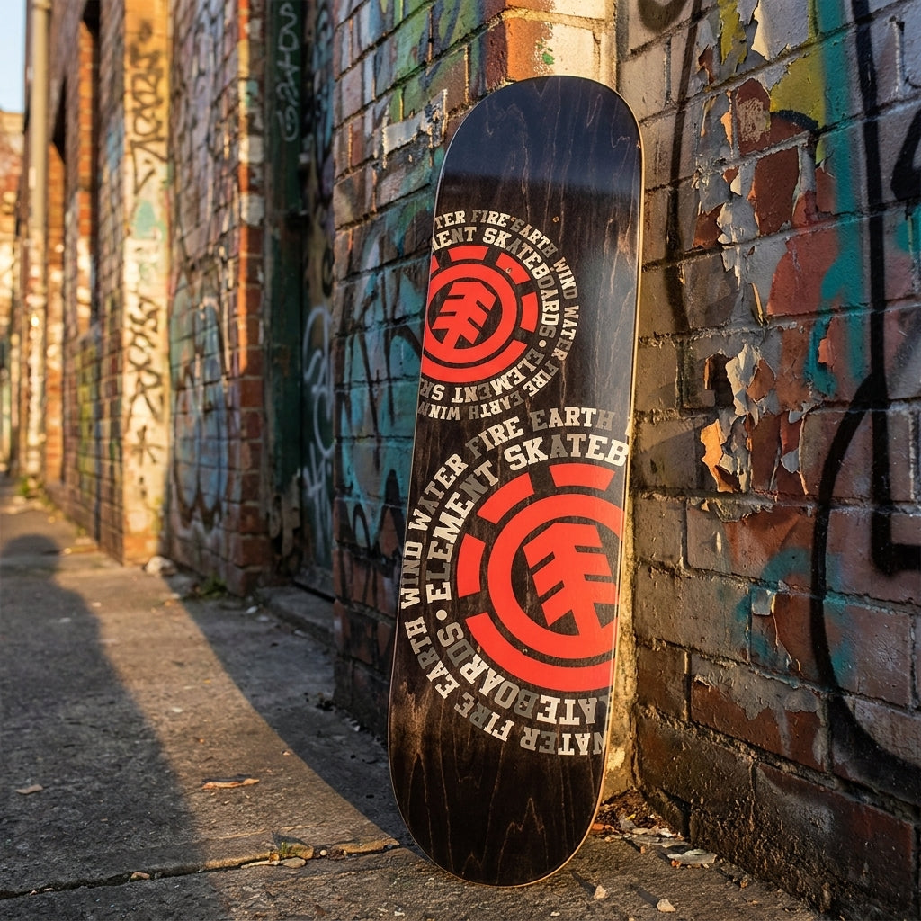 Beyond the Ride: Unpacking the Element // Dispersion Deck - 8.0 Black Message — SPARX Board Co.