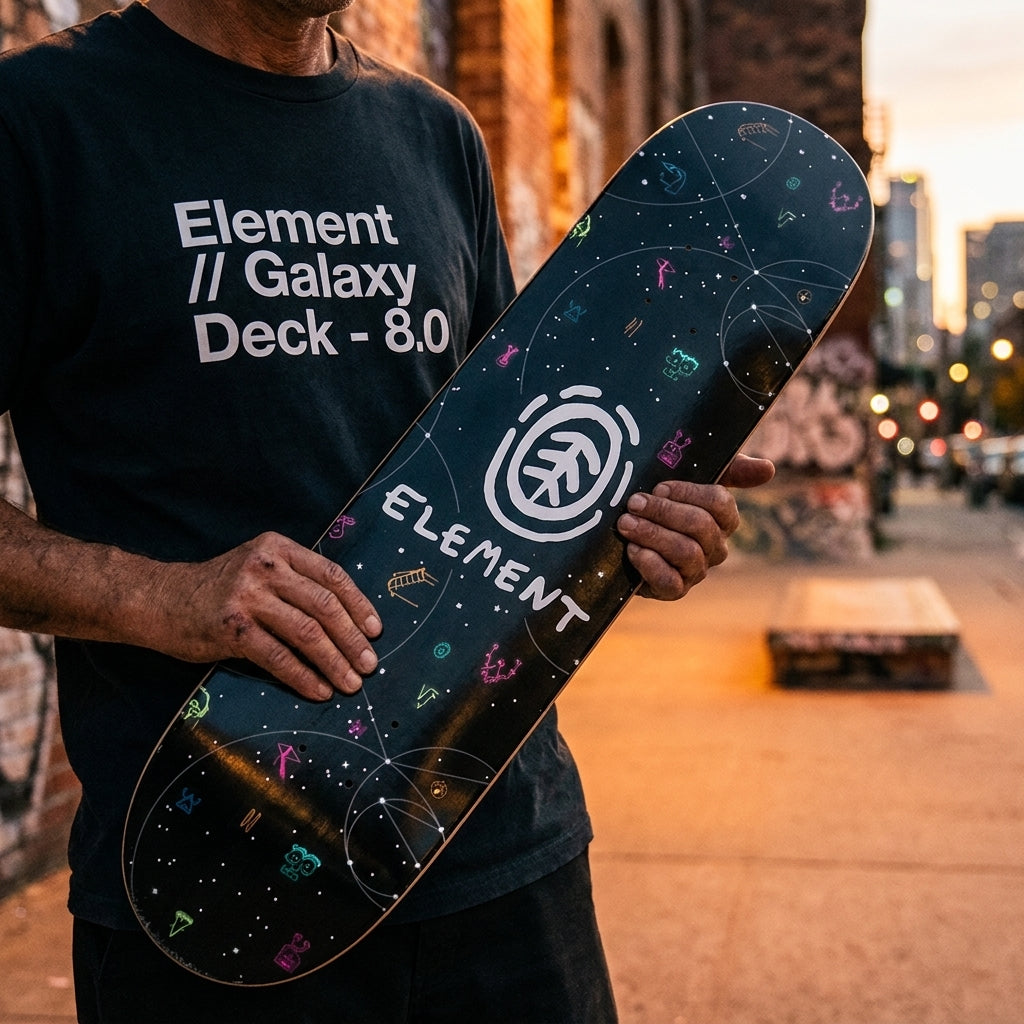 Beyond the Grip: Unpacking the Universe of the 'Element // Galaxy Deck - 8.0' — SPARX Board Co.