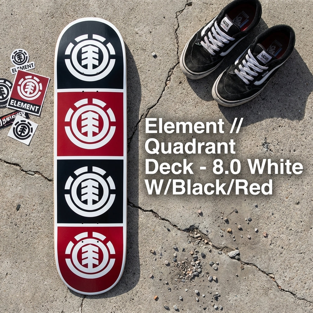 Riding the Quadrant: Progress with Element // Quadrant Deck - 8.0 — SPARX Board Co.