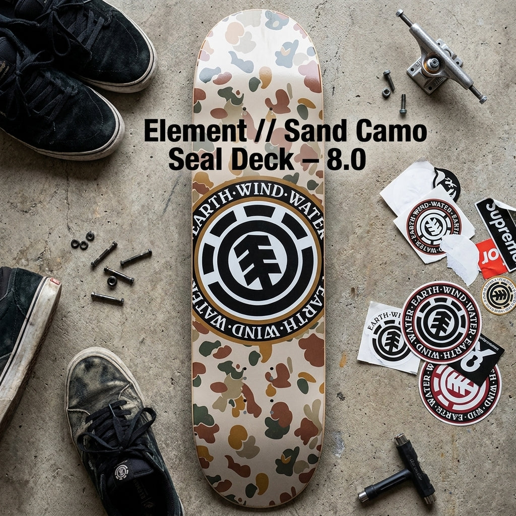Beyond the Element: Finding Your Camo Seal with 8.0 Stability — SPARX Board Co.