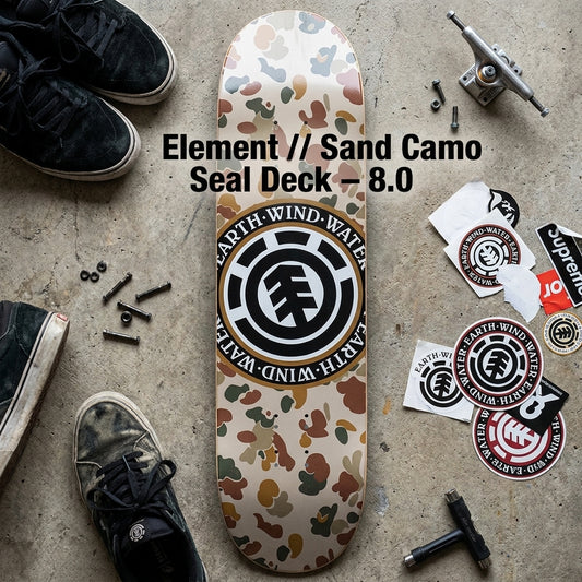 Beyond the Element: Finding Your Camo Seal with 8.0 Stability — SPARX Board Co.