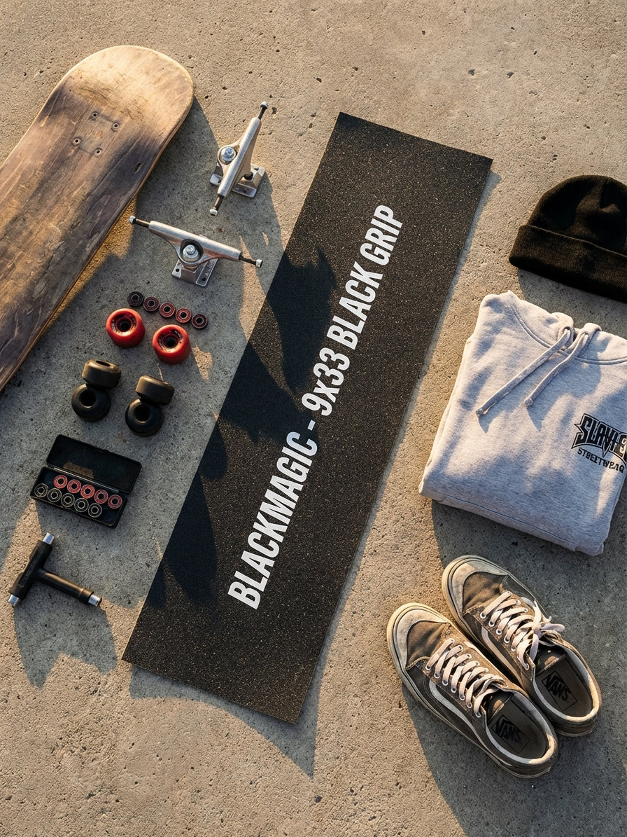 Unlocking the Power of 'BLACKMAGIC - 9x33 BLACK GRIP': More Than Just Griptape — SPARX Board Co.