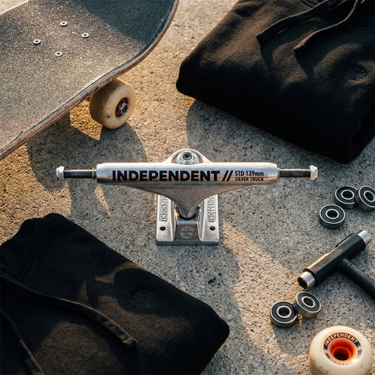 The Unseen Power: What "INDEPENDENT // STD 139mm SILVER TRUCK" Means for Your Ride and Your Mind — SPARX Board Co.