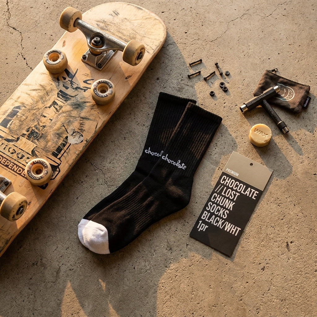 Lost Chunks & Progress: The CHOCOLATE // LOST CHUNK SOCKS Story — SPARX Board Co.