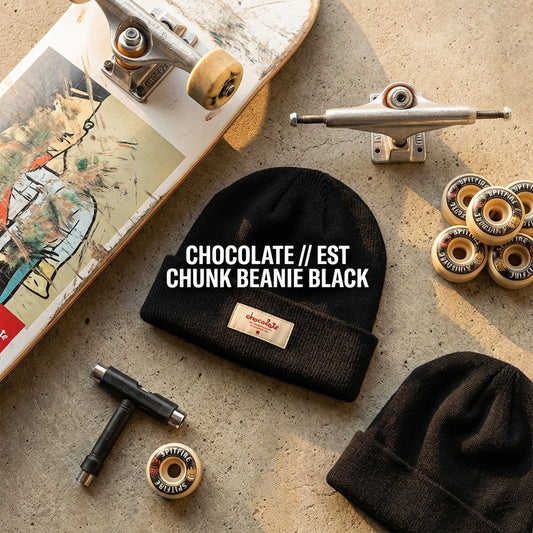 Unpacking 'CHOCOLATE // EST CHUNK BEANIE BLACK': A SPARX Message — SPARX Board Co.