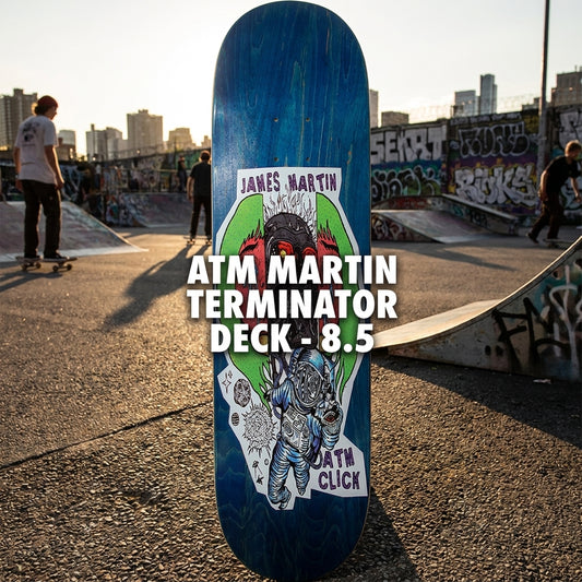 Unleash Your Grind: The Meaning Behind the ATM Martin Terminator Deck - 8.5 — SPARX Board Co.