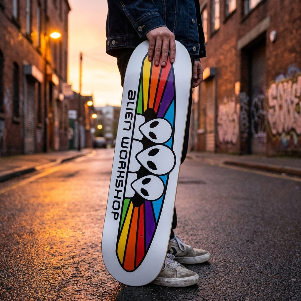 Unlocking Your Ride: The "Alien Workshop Spectrum Deck - 7.75 White" Message — SPARX Board Co.