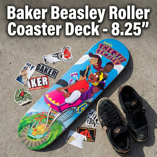 Riding the Waves: What the Baker Beasley Roller Coaster Deck - 8.25" Tells Us — SPARX Board Co.