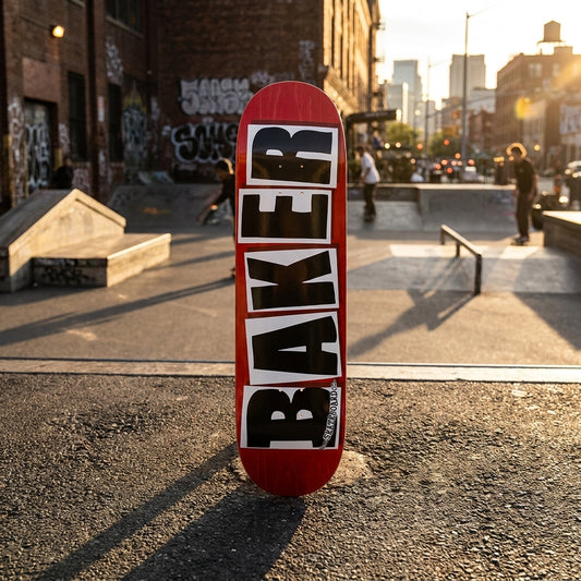 Beyond the Hype: The 'Baker Brand Logo Deck Red/Black - 8.75' Philosophy — SPARX Board Co.