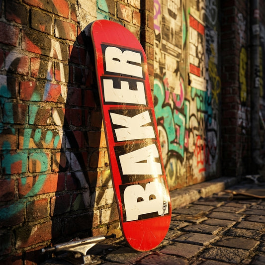 More Than a Ride: Unpacking the Message of the Baker Brand Logo Deck Red/White - 8.12" — SPARX Board Co.