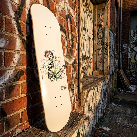 Ride with Purpose: Unpacking the Baker Brooker Texas Flowers Deck - 8.5" Message — SPARX Board Co.