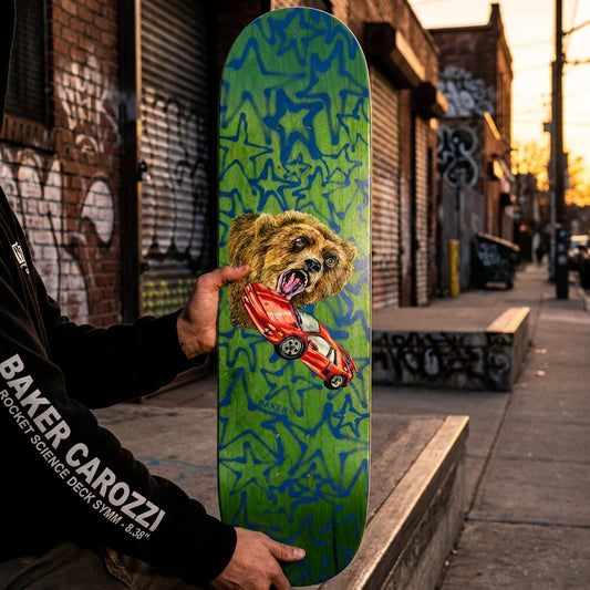 Baker Carozzi Rocket Science Deck Symm - 8.38": Decoding Progress & Purpose — SPARX Board Co.