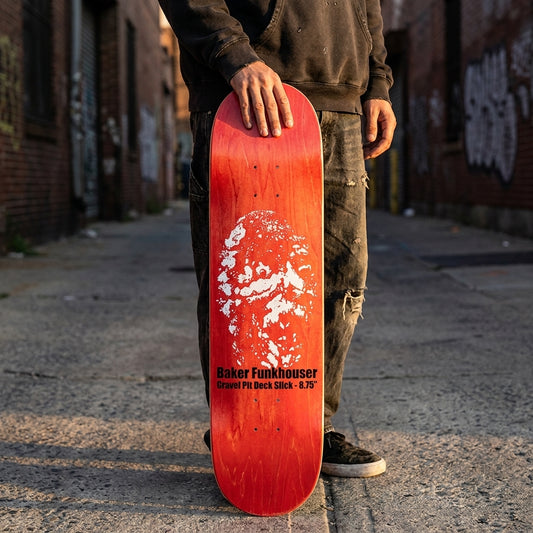 Beyond the Board: Unpacking the Baker Funkhouser Gravel Pit Deck Slick - 8.75" Philosophy — SPARX Board Co.