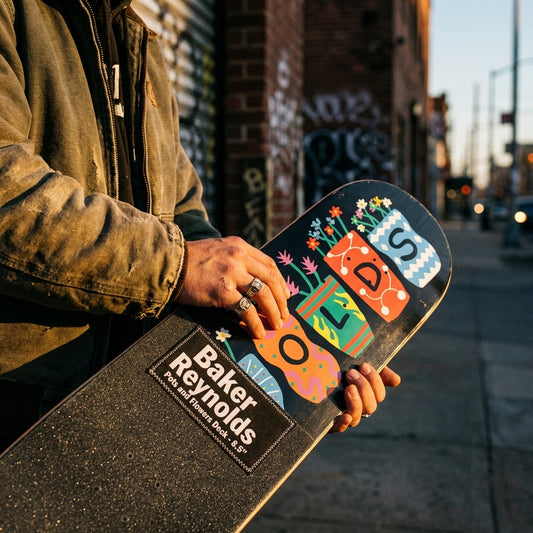 Unpacking the Message: Baker Reynolds Pots and Flowers Deck - 8.5" — SPARX Board Co.