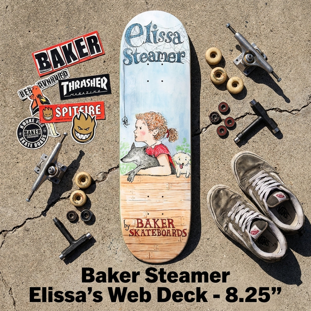Beyond the Board: Unpacking the Baker Steamer Elissa's Web Deck - 8.25" Message — SPARX Board Co.