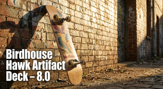 Carving Your Legacy: The "Birdhouse Hawk Artifact Deck - 8.0" Message — SPARX Board Co.