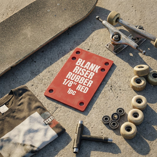 The Unseen Foundation: Why 'BLANK RISER RUBBER 1/8" RED 1pc' Defines Progress — SPARX Board Co.