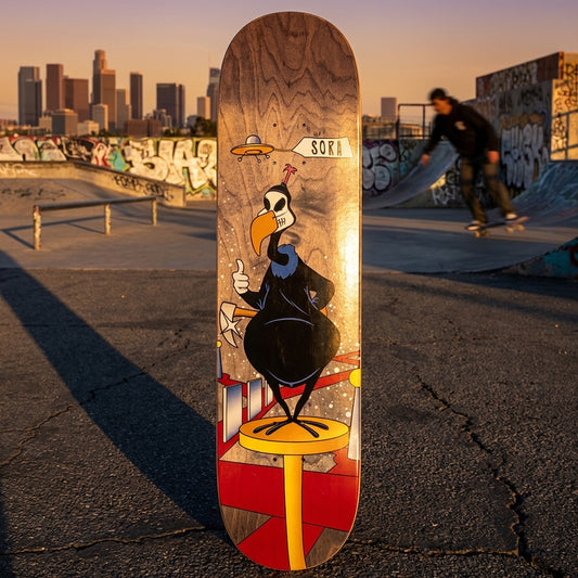 Unmasking the "Blind Shirai Reaper Impersonator Deck - 8.12": A Message on Wheels — SPARX Board Co.