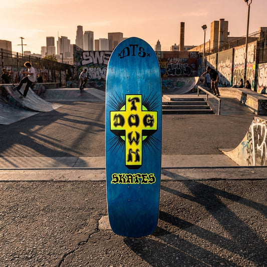 Dogtown Big Boy Deck - 9x32.82 Blue Stain: Ride Your Story — SPARX Board Co.