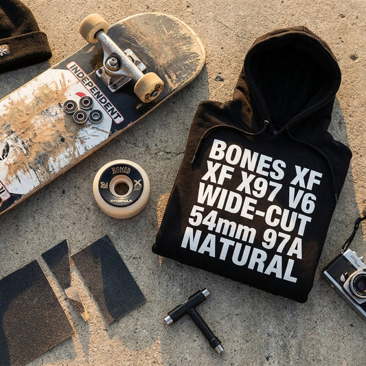 The Unwritten Code: 'BONES XF X97 V6 WIDE-CUT 54mm 97A NATURAL' and Life's True Grit — SPARX Board Co.