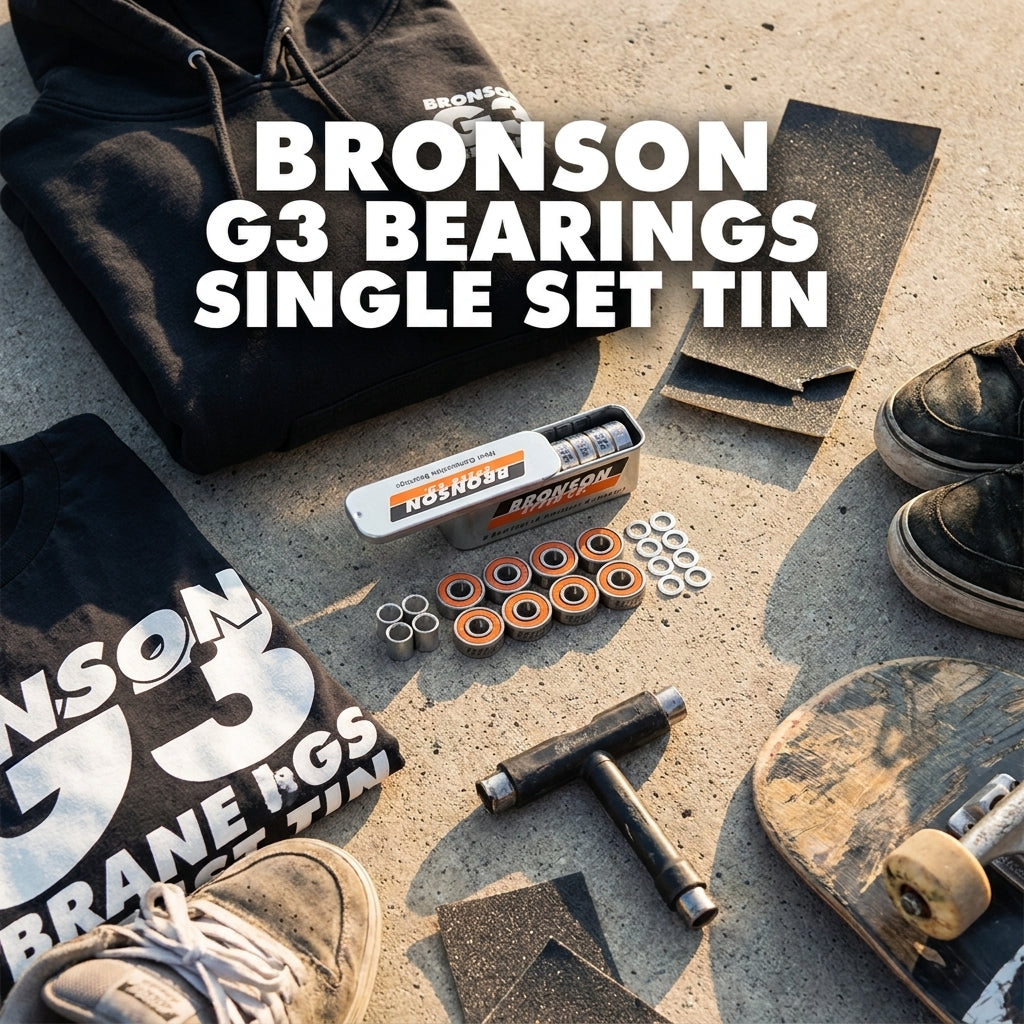 Roll with Purpose: Unpacking 'BRONSON G3 BEARINGS SINGLE SET TIN' with SPARX Board Co. — SPARX Board Co.