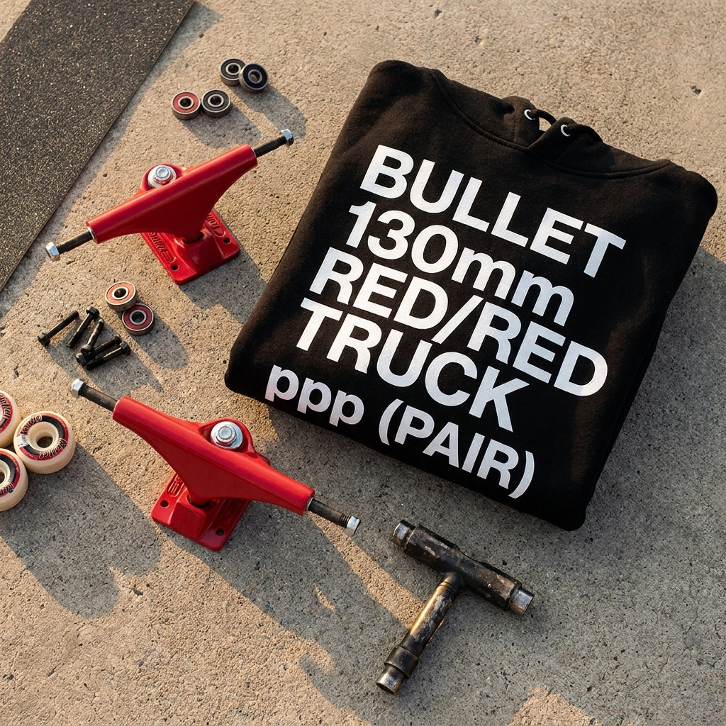 The 'BULLET 130mm RED/RED TRUCK ppp (PAIR)' Story: Driving Progress & Purpose — SPARX Board Co.
