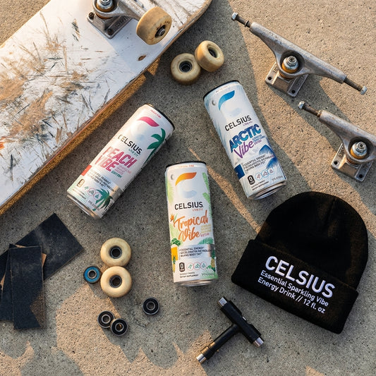 The Spark in the Can: Decoding 'CELSIUS Essential Sparkling Vibe Energy Drink // 12 fl. oz' with SPARX Board Co. — SPARX Board Co.