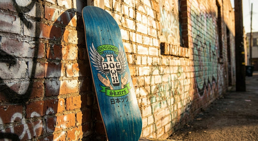 Unpacking the Legacy: Dogtown Dressen M80 Hands Deck - 8.75x32 Assorted Stain — SPARX Board Co.