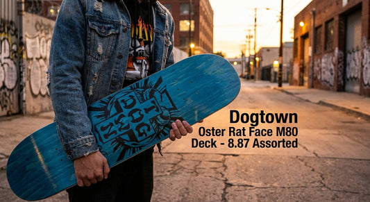 Unleash the Underdog: Dogtown Oster Rat Face M80 Deck - 8.87 Assorted — SPARX Board Co.