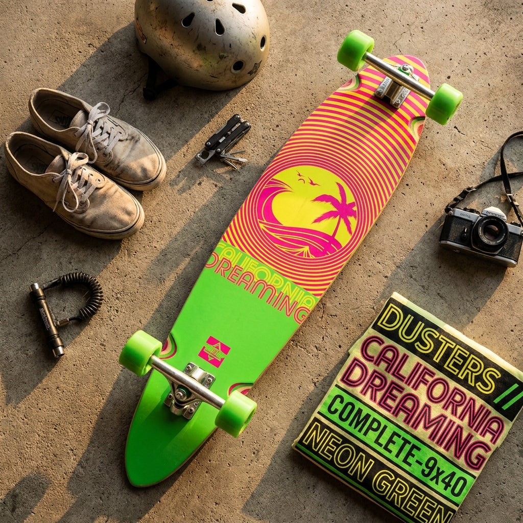 California Dreaming: The Neon Green Ride of Progress Over Perfection — SPARX Board Co.