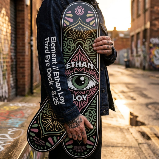 Unlock Your Inner Vision: The Message of the Element // Ethan Loy Third Eye Deck - 8.25 — SPARX Board Co.