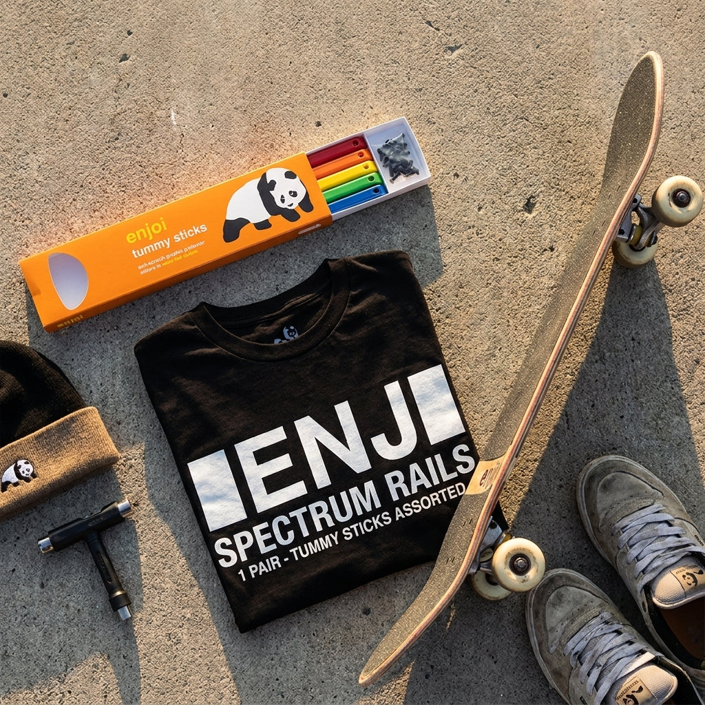 ENJ SPECTRUM RAILS 1 PAIR - TUMMY STICKS ASSORTED: The Message Behind the Apparel — SPARX Board Co.