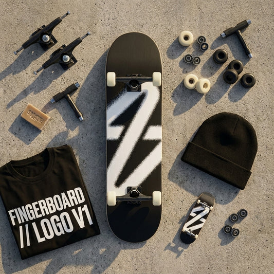 FINGERBOARD // LOGO V1: More Than a Deck, It's a Message — SPARX Board Co.