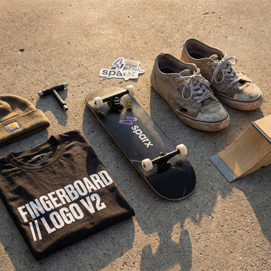 Unpacking 'FINGERBOARD // LOGO V2': A Message for Every Ride — SPARX Board Co.