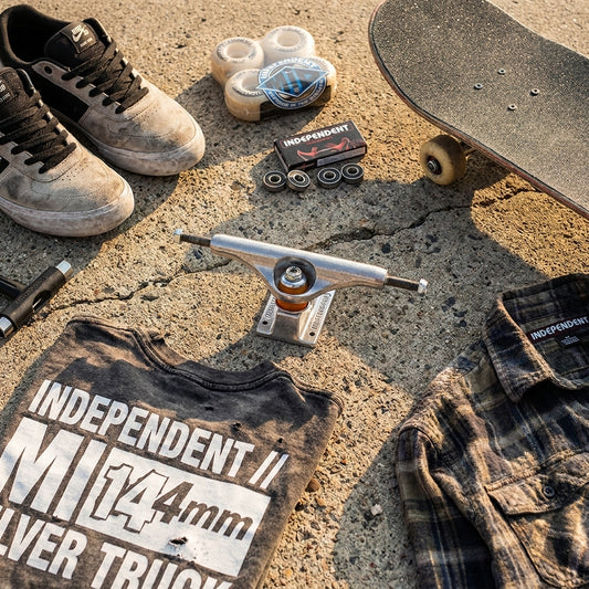Your Foundation: The 'INDEPENDENT // MID 144mm SILVER TRUCK' Message — SPARX Board Co.