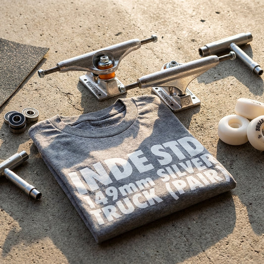 Beyond the Grind: What 'INDE STD 149mm SILVER TRUCK (PAIR)' Means for Your Ride and Your Mind — SPARX Board Co.