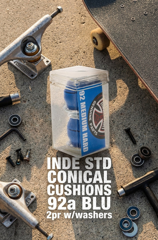 Beyond the Blueprint: The Meaning of "INDE STD CONICAL CUSHIONS 92a BLU 2pr w/washers" — SPARX Board Co.