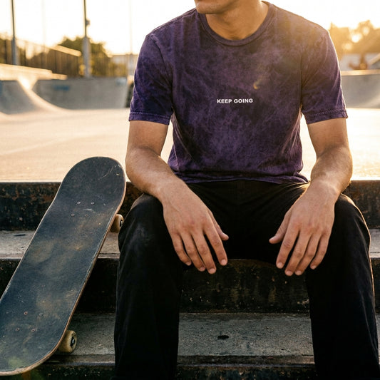 Keep Going: The Vintage Marble Wash Tee & The Unstoppable Spirit of SPARX — SPARX Board Co.