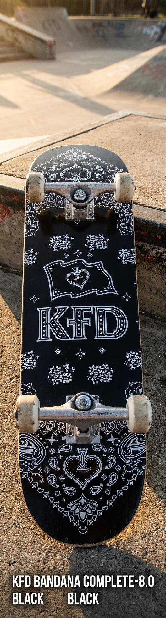Unpacking the Message: The KFD BANDANA COMPLETE-8.0 BLACK Story — SPARX Board Co.