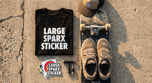LARGE SPARX STICKER: More Than Just an Emblem, It's a Movement — SPARX Board Co.