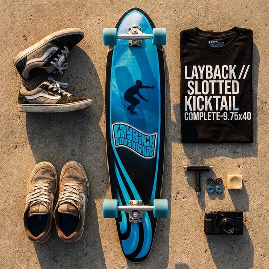 LAYBACK // SLOTTED KICKTAIL: Riding Life with Progress Over Perfection — SPARX Board Co.