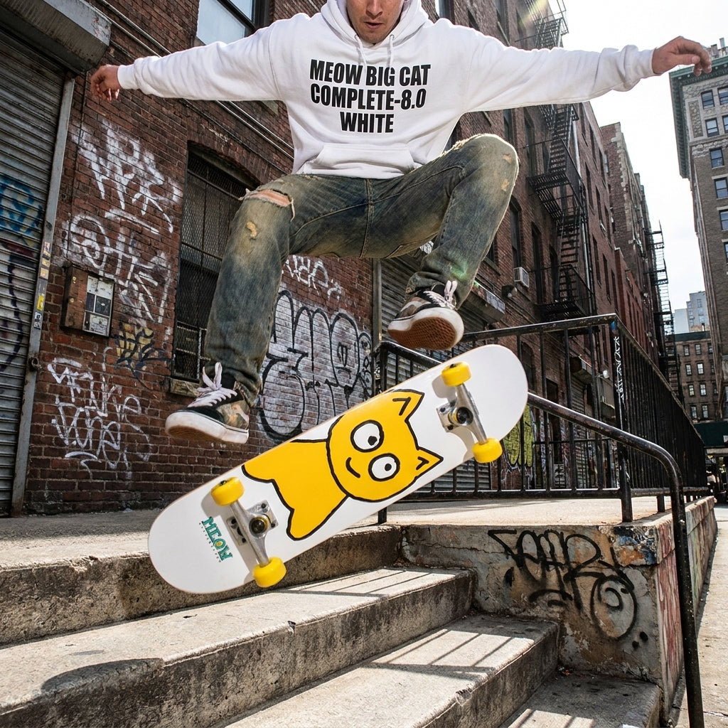 Unleash Your Inner Roar: The MEOW BIG CAT COMPLETE-8.0 WHITE Story — SPARX Board Co.
