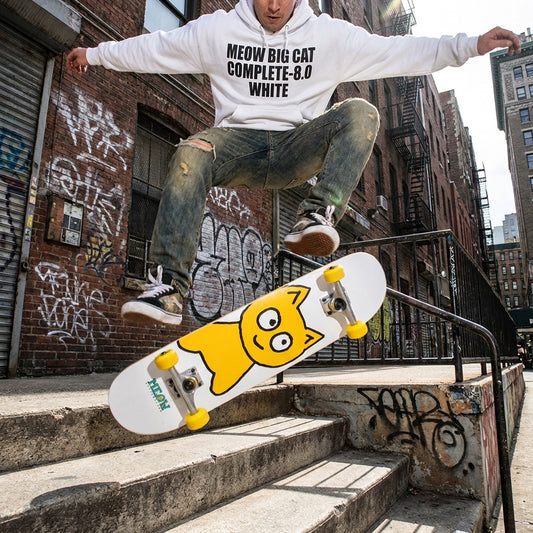 Unleash Your Inner Roar: The MEOW BIG CAT COMPLETE-8.0 WHITE Story — SPARX Board Co.