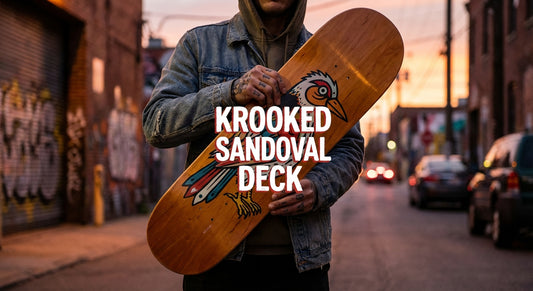 Embrace the Bend: How the Krooked Sandoval Deck Carries a Vital Message — SPARX Board Co.