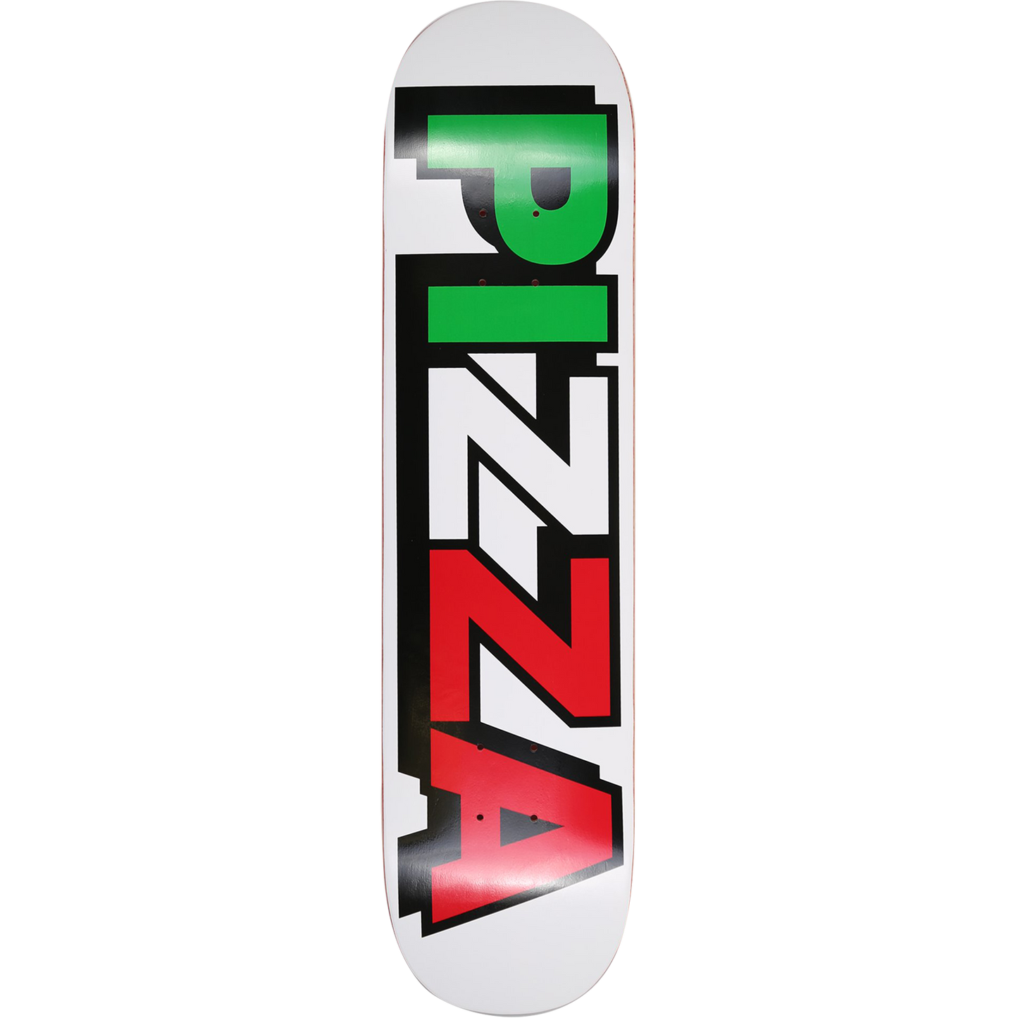 Pizza Tri Logo Deck - 7.75 White